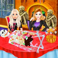 صورة Girls Halloween Food Cooking