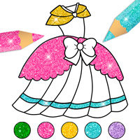صورة Glitter Dress Coloring