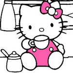 صورة Hello Kitty Coloring Book