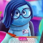 صورة Inside Out Sadness Office Job