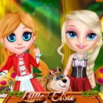 صورة Little Elsa In Red Hood