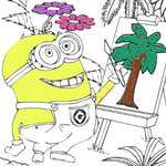 صورة Minions Coloring Book II