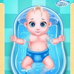 صورة Mommy Elsa Baby Caring