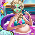 صورة Mommy Elsa Makeover
