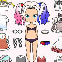 صورة Paint Doll Dress Up