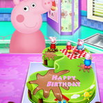 صورة Peppa Pig Birthday Cake Cooking