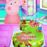 صورة Peppa Pig Birthday Cake Cooking