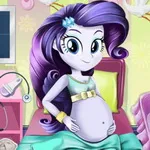 صورة Pony Rarity Baby Birth