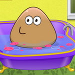 صورة Pou Baby Bathing