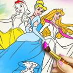 صورة Princess Coloring Book I