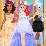 صورة Princess Feather Style Dress