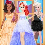 صورة Princess Feather Style Dress