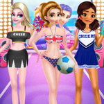 صورة Princess Football Girl