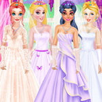 صورة Princesses Buy Wedding Dresses
