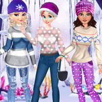 صورة Princesses Cute Winter Sweater