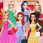 صورة Princesses Different Color Skirt Tryout