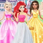 صورة Princesses Different Shoulder Dress