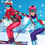 صورة Princesses Go Skiing