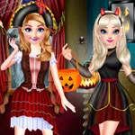 صورة Princesses Happy Halloween's Day