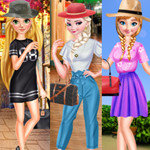 صورة Princesses Spring Casual Dressup