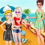 صورة Princesses Summer Seaside Vacation