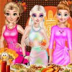 Princesses Thanksgiving Party