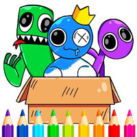 صورة Rainbow Friends Coloring Book