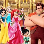صورة Ralph And Vanellope Save Princesses