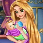 صورة Rapunzel Baby Caring