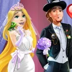 صورة Rapunzel Wedding Party Dress