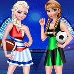 صورة Sisters Football Baby