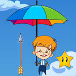 صورة Umbrella Falling Guy