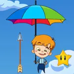 صورة Umbrella Falling Guy
